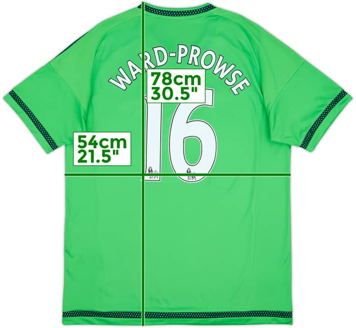 2015-16 Southampton Away Shirt Ward-Prowse #16 - 8/10 - (L)