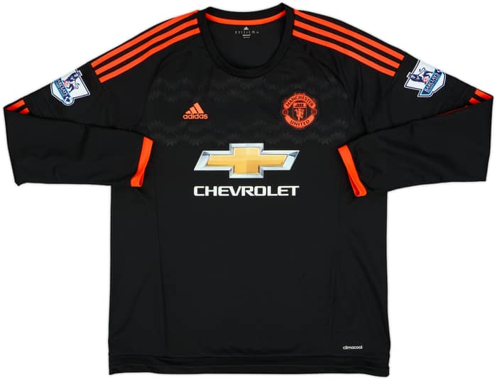 2015-16 Manchester United Third L/S Shirt Martial #9 - 8/10 - (XL)