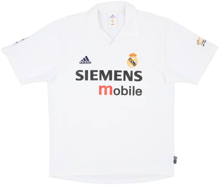 2002-03 Real Madrid Centenary Home Shirt Ronaldo #11 - 8/10 - (M)