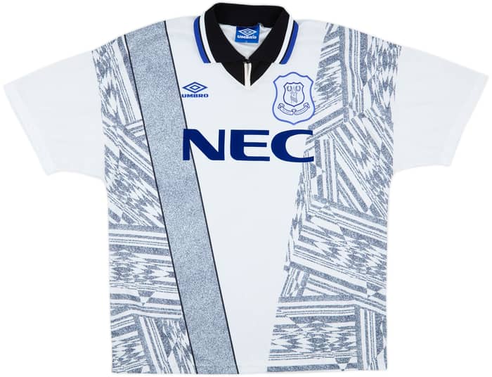 1994-95 Everton Away Shirt Ferguson #9 - 10/10 - (XL)