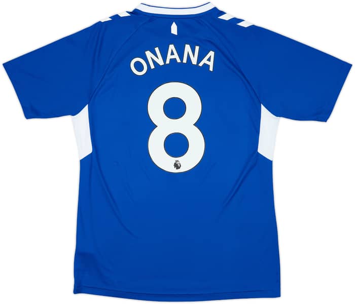 2022-23 Everton Home Shirt Onana #8 - 8/10 - (L)