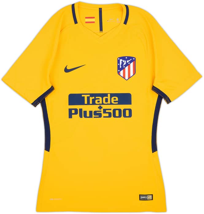 2017-18 Atletico Madrid Player Issue Away Shirt Torres #9 - 8/10 - (S)