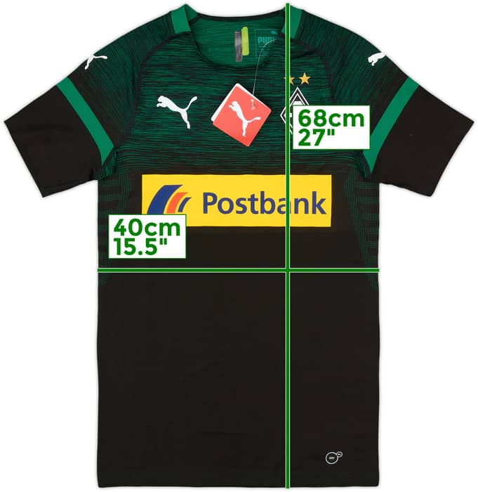 2018-19 Borussia Monchengladbach EvoKnit Player Issue Away Shirt (S)