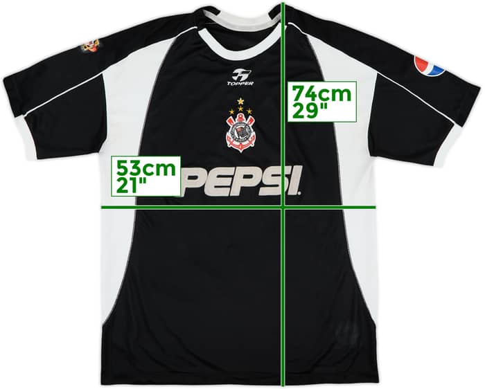 2002 Corinthians Third Shirt #9 - 6/10 - (M)