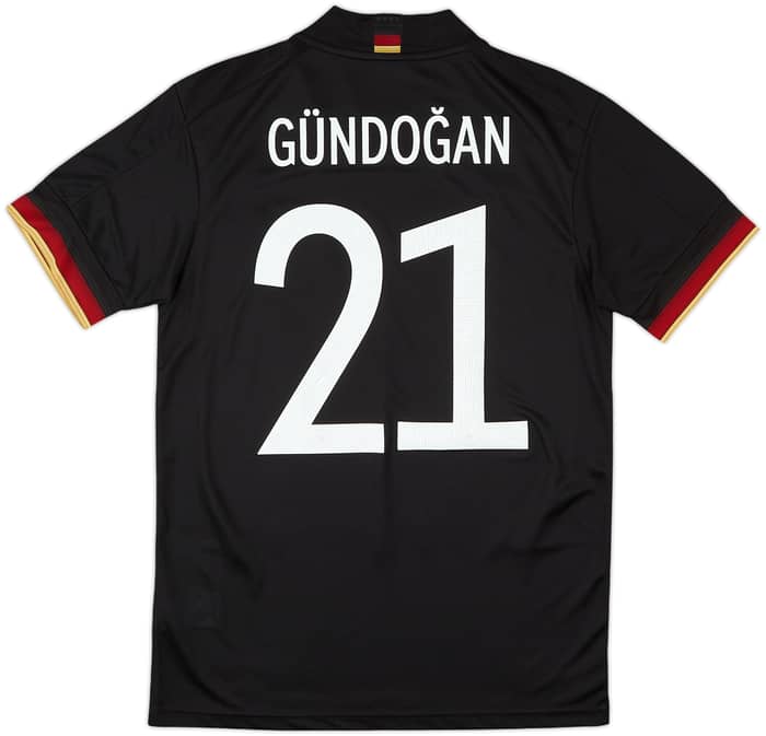 2020-21 Germany Away Shirt Gundogan #21 - 10/10 - (S)