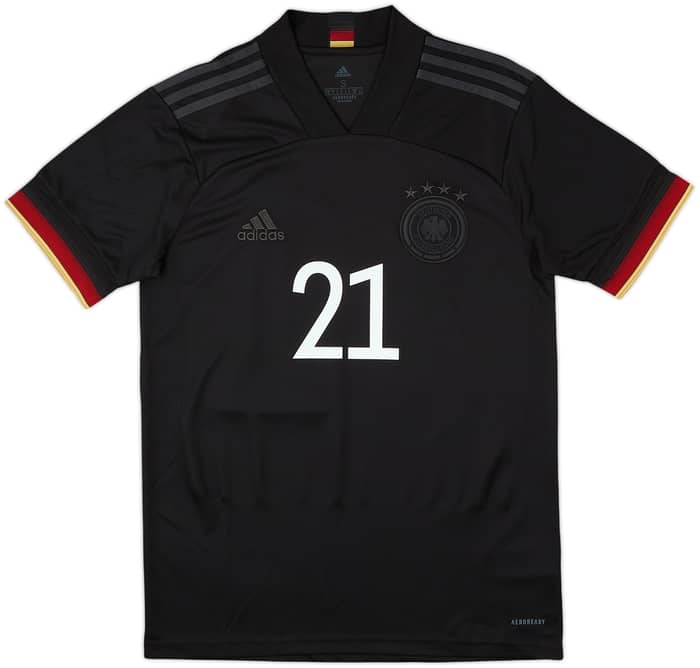 2020-21 Germany Away Shirt Gundogan #21 - 10/10 - (S)