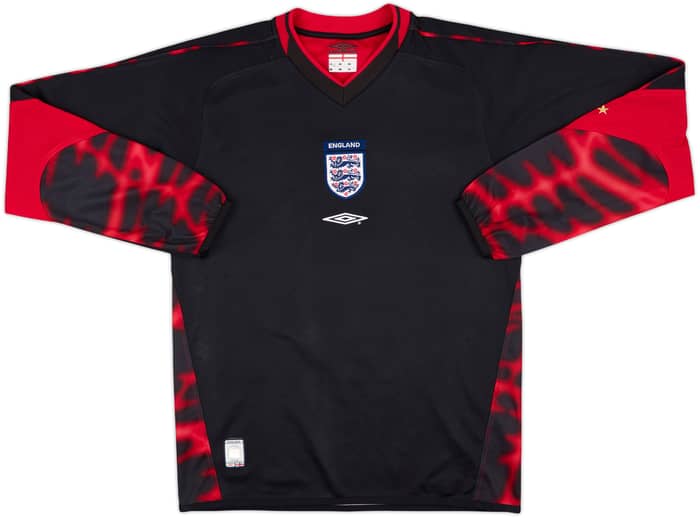 2002-03 England GK Shirt - 9/10 - (S)