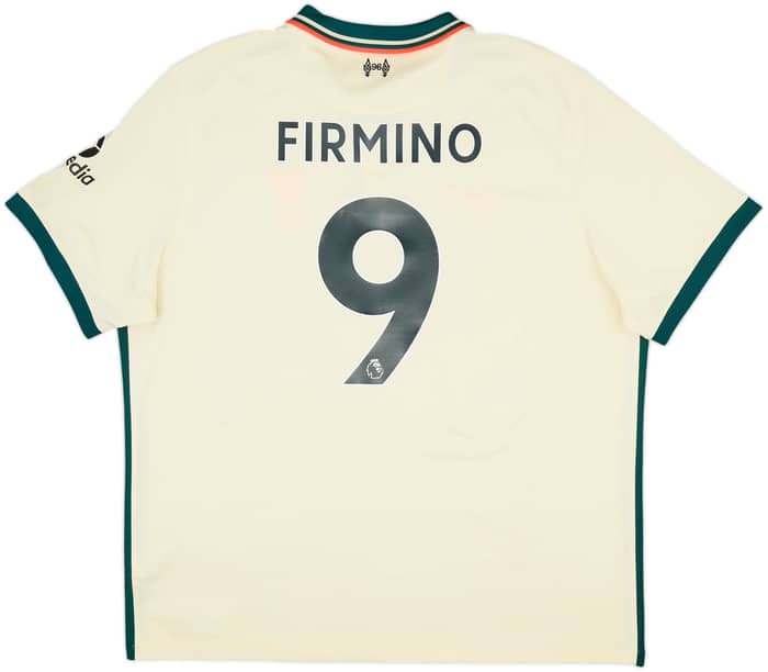 2021-22 Liverpool Away Shirt Firmino #9 - 7/10 - (XXL)