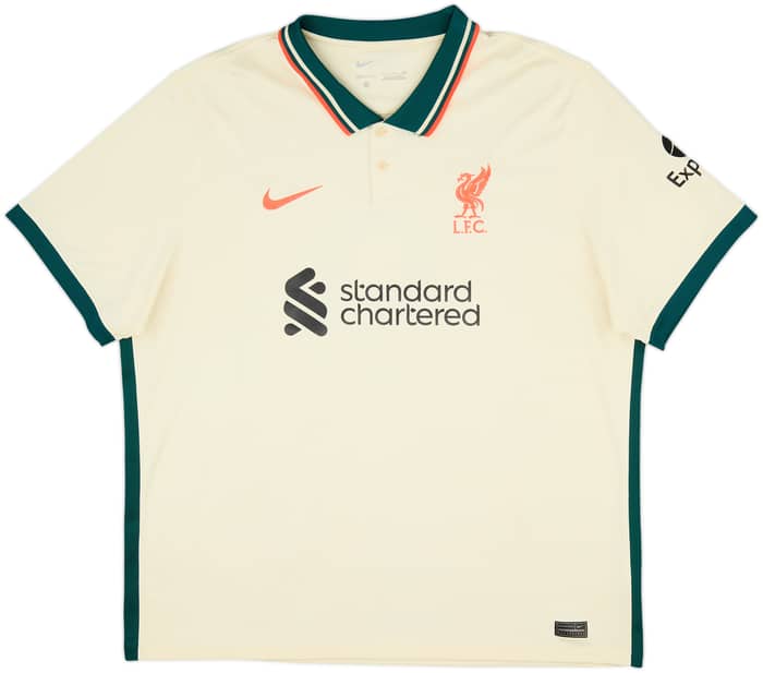 2021-22 Liverpool Away Shirt Firmino #9 - 7/10 - (XXL)