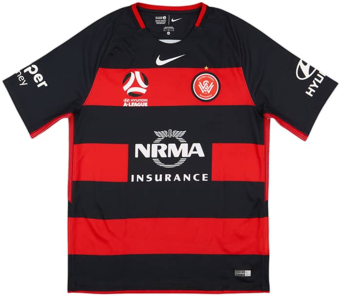 2017-18 Western Sydney Wanderers Home Shirt - 7/10 - (M)