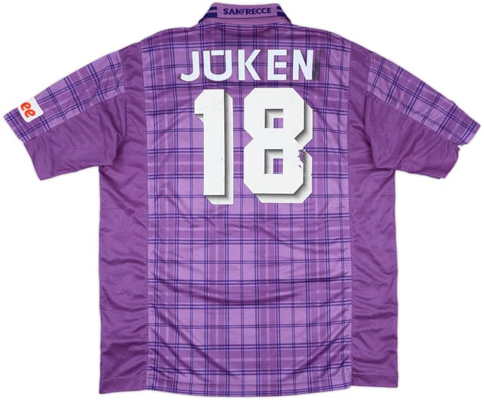 1997-99 Sanfrecce Hiroshima Match Issue Home Shirt #18