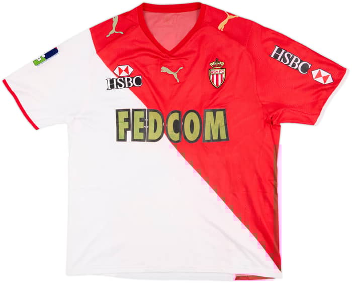 2008-09 Monaco Home Shirt J.Y.Park #10 - 5/10 - (L)