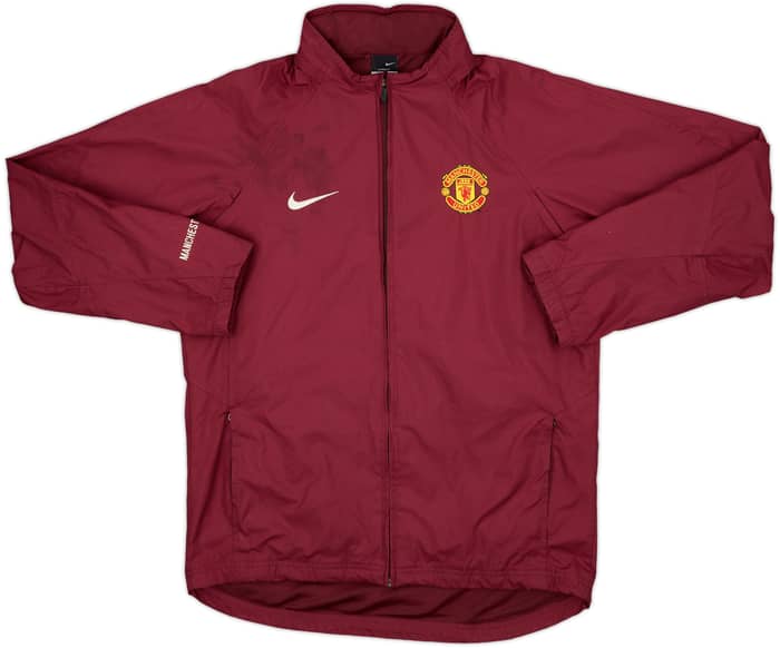 2004-05 Manchester United Nike Hooded Rain Jacket - 5/10 - (S)