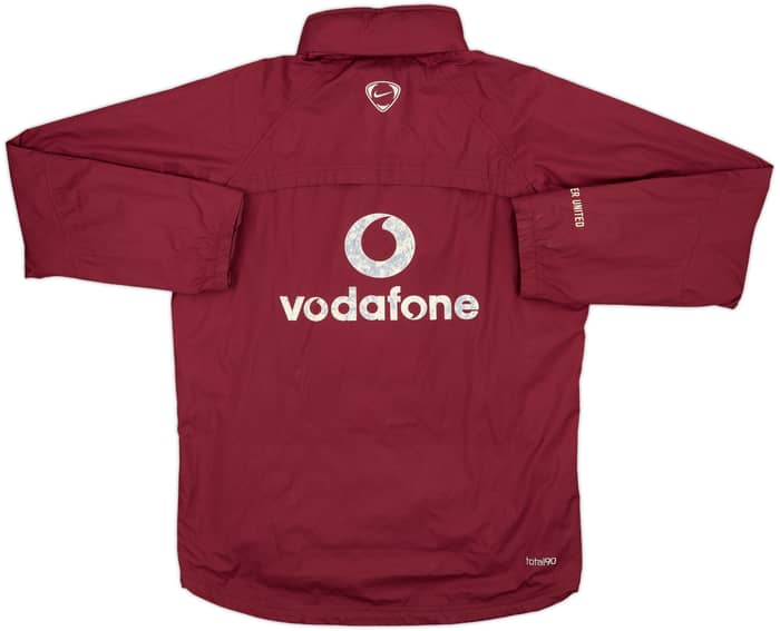 2004-05 Manchester United Nike Hooded Rain Jacket - 5/10 - (S)