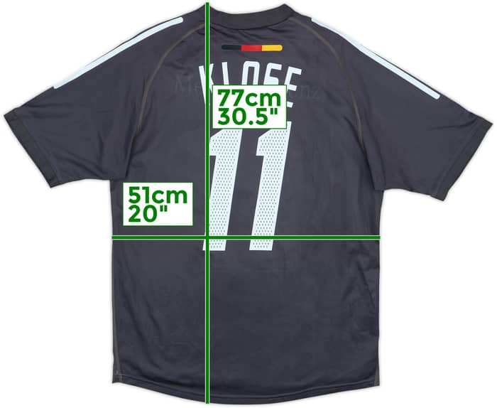 2002-04 Germany Player Issue Away/Training Shirt Klose #11 - 4/10 - (M)