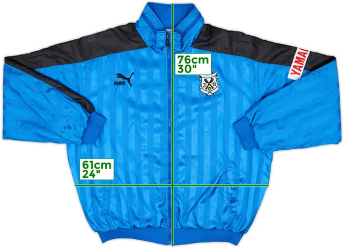 1996-97 Jubilo Iwata Puma Track Jacket - 8/10 - (XL)