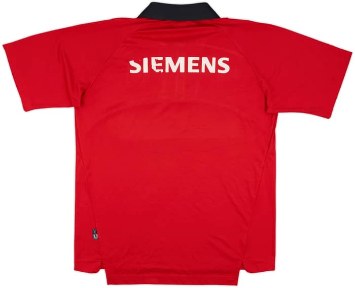 2002-03 China adidas 1/4 Zip Polo Shirt - 5/10 - (M/L)