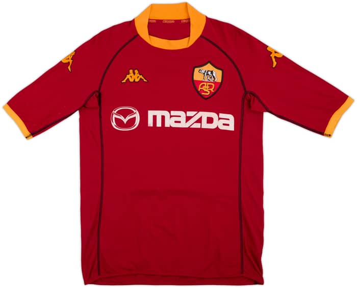 2002-03 Roma Home Shirt Totti #10 - 6/10 - (M)