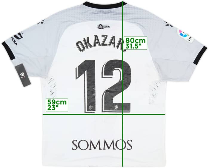 2019-20 Huesca Away Shirt Okazaki #12 (4XL)
