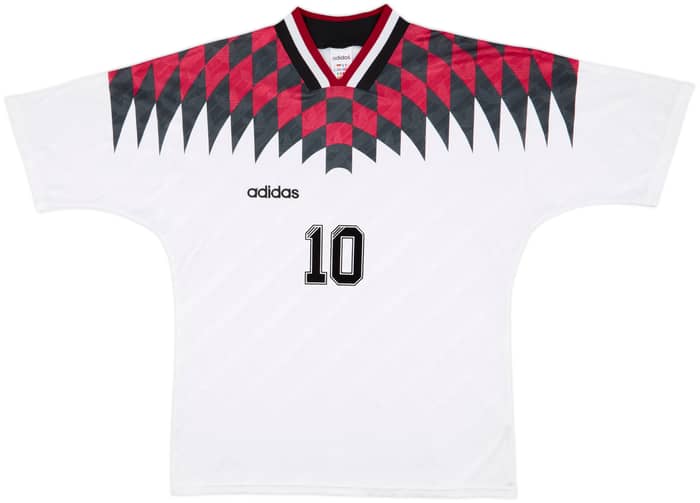 1994-96 Georgia Away Shirt #10 - 8/10 - (L)