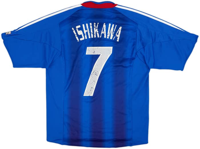 2004-06 Japan Home Shirt Ishikawa #7 - 5/10 - (M)