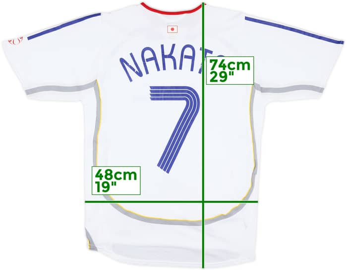 2006-08 Japan Player Issue Away Shirt Nakata #7 - 5/10 - (L)