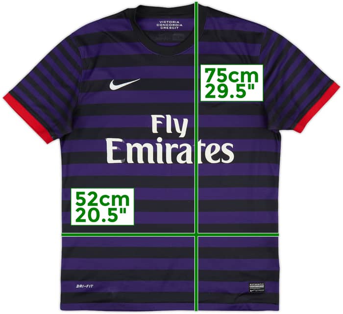 2012-13 Arsenal Away Shirt - 5/10 - (M)