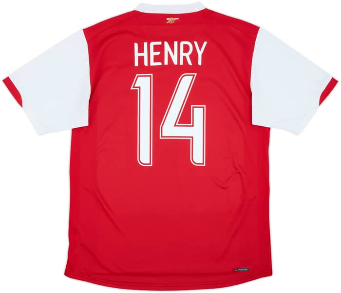 2006-08 Arsenal Home Shirt Henry #14 - 6/10 - (M)