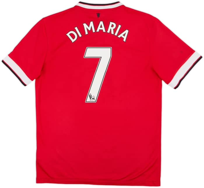 2014-15 Manchester United Home Shirt Di Maria #7 - 8/10 - (M)