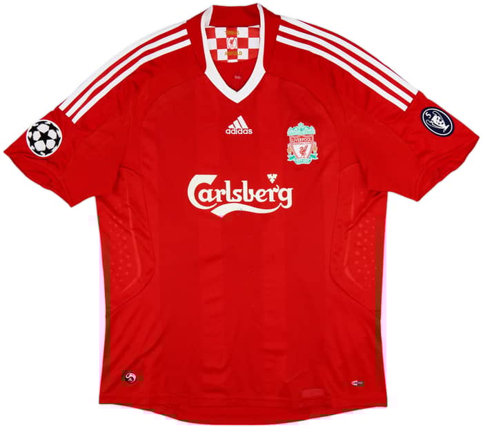2008-10 Liverpool Home Shirt Torres #9 - 6/10 - (XL)