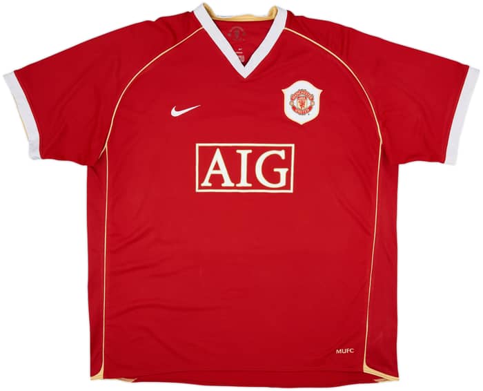 Camiseta de local del Manchester United 2006-07 Ronaldo #7 - 8/10 - (3XL)