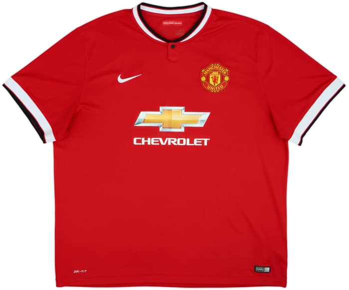 2014-15 Manchester United Home Shirt Rooney #10 - 7/10 - (3XL)