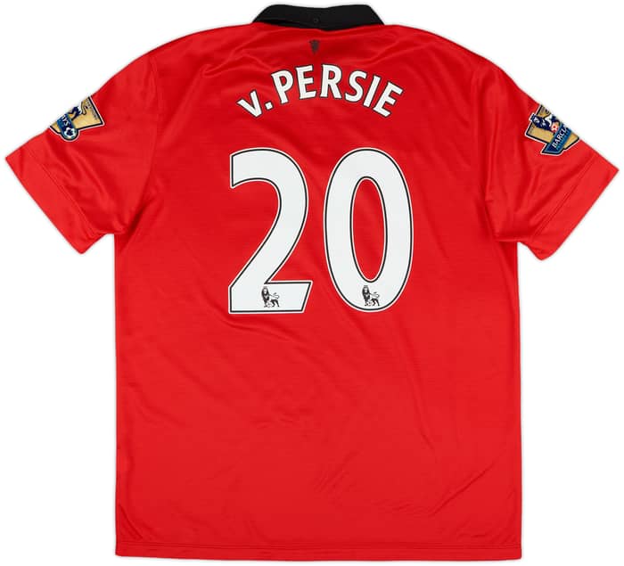 2013-14 Manchester United Home Shirt v.Persie #20 - 6/10 - (L)