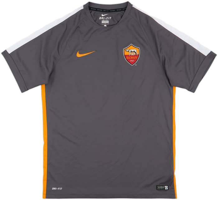 2015-16 Roma Nike Training Shirt - 9/10 - (L)
