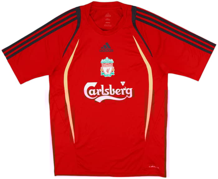 2009-10 Liverpool adidas Training Shirt - 8/10 - (M)