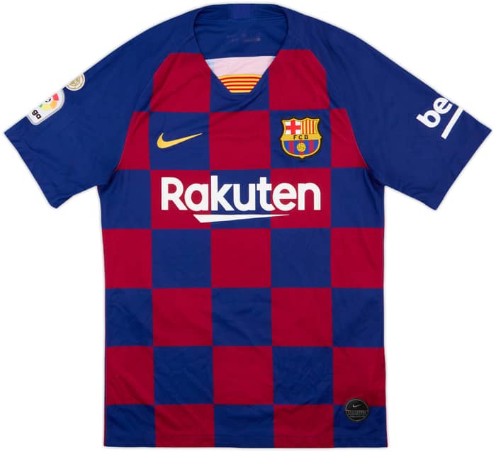 2019-20 Barcelona Home Shirt Messi #10 - 8/10 - (S)