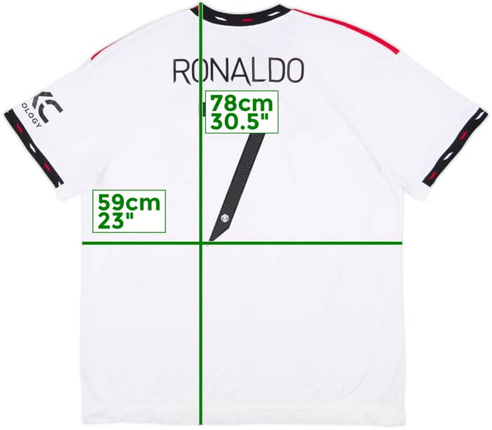 2022-23 Manchester United Away Shirt Ronaldo #7 - 7/10 - (XL)