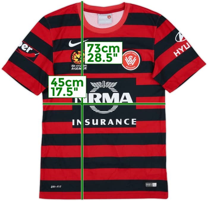 2014-15 Western Sydney Wanderers Home Shirt - 8/10 - (S)