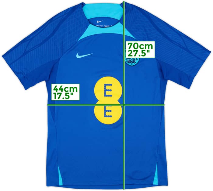 2022-23 England Nike Training Shirt - 8/10 - (M)