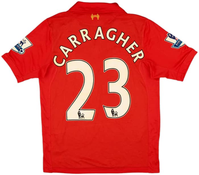 2012-13 Liverpool Home Shirt Carragher #23 - 5/10 - (S)