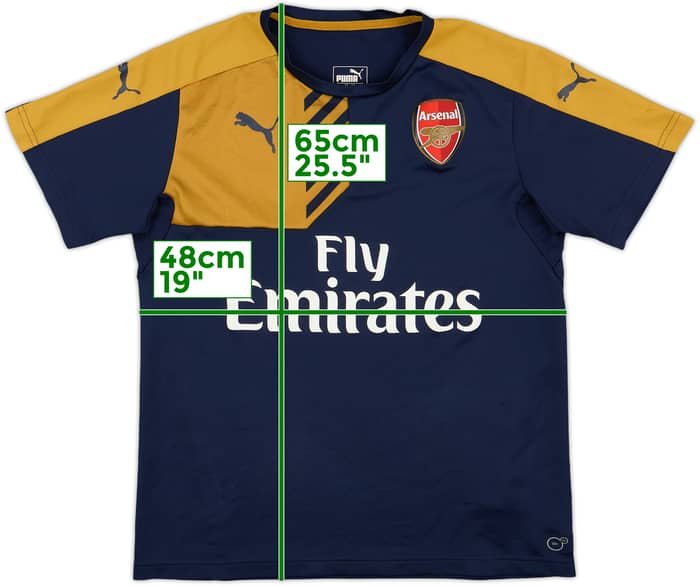 2015-16 Arsenal Puma Training Shirt - 9/10 - (XS)