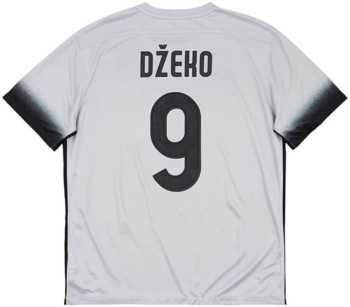2015-16 Roma Third Shirt Dzeko #9 - 6/10 - (XL)