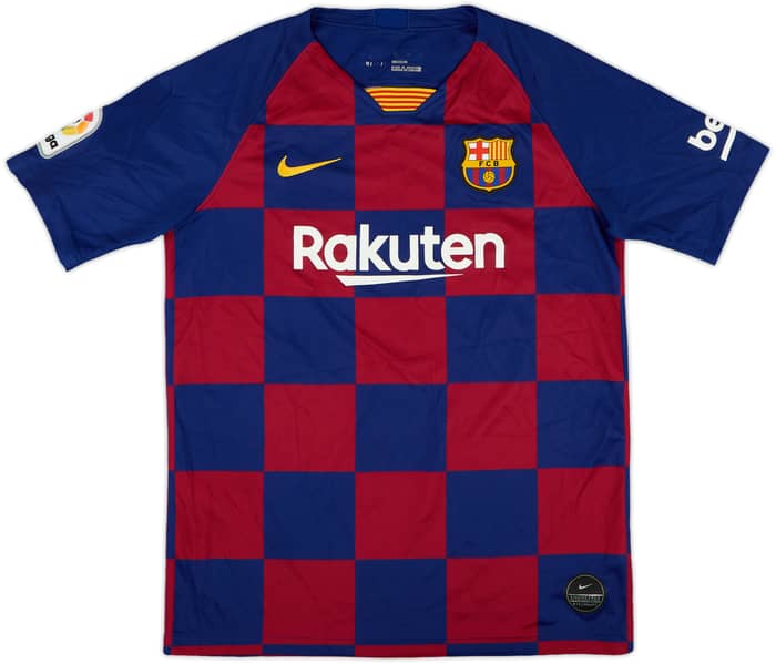 2019-20 Barcelona Home Shirt - 9/10 - (XL.Boys)