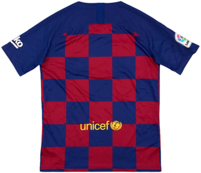 2019-20 Barcelona Home Shirt - 9/10 - (XL.Boys)