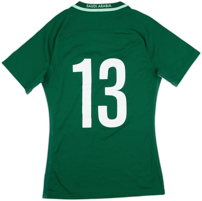 2017-18 Saudi Arabia Match Issue Away Shirt #13
