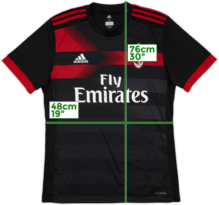 2018-19 AC Milan Third Shirt - 6/10 - (M)