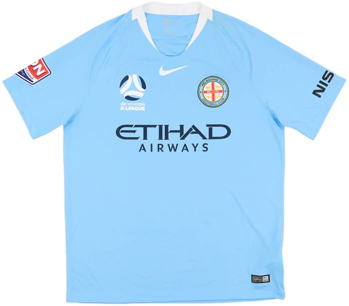 2018-19 Melbourne City Home Shirt - 10/10 - (L)