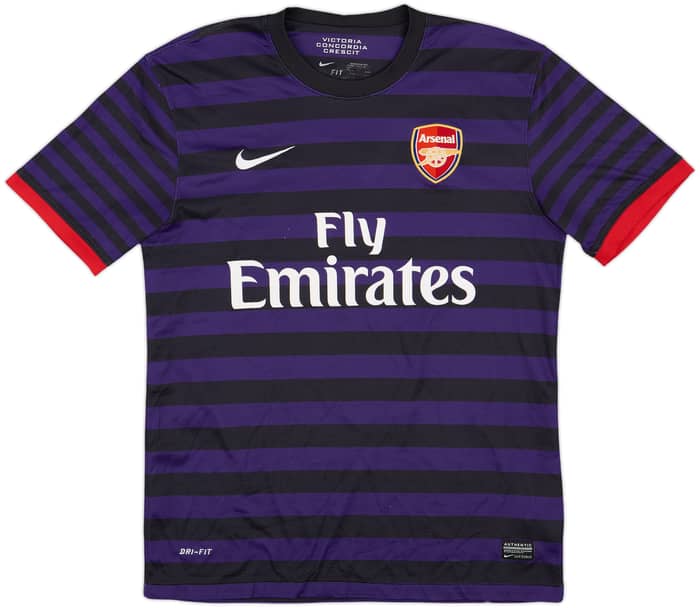 2012-13 Arsenal Away Shirt Arteta #8 - 7/10 - (M)