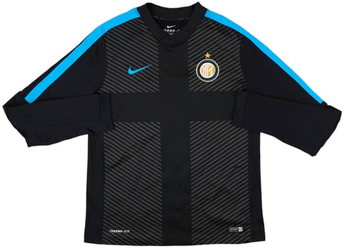 2014-15 Inter Milan Nike Sweat Top - 8/10 - (L)