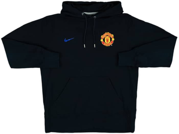 2012-13 Manchester United Nike Hooded Sweat Top - 9/10 - (XL)